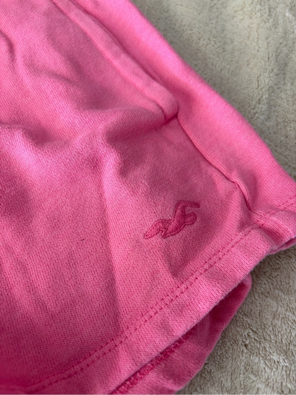 Hollister Hot Pink Knit Pull-On Athletic Shorts - Picture 2 of 5